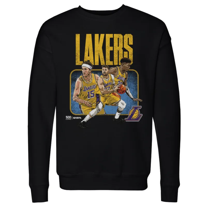 Los Angeles Lakers 2026 Playoffs Trio WHT made by 500 Level