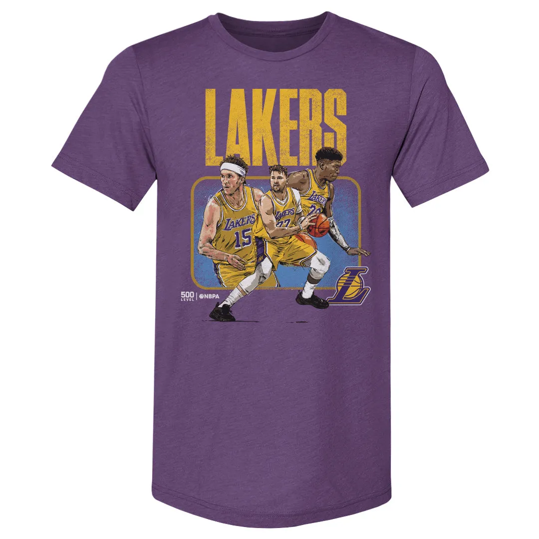 Los Angeles Lakers 2026 Playoffs Trio WHT sold by 500 Level