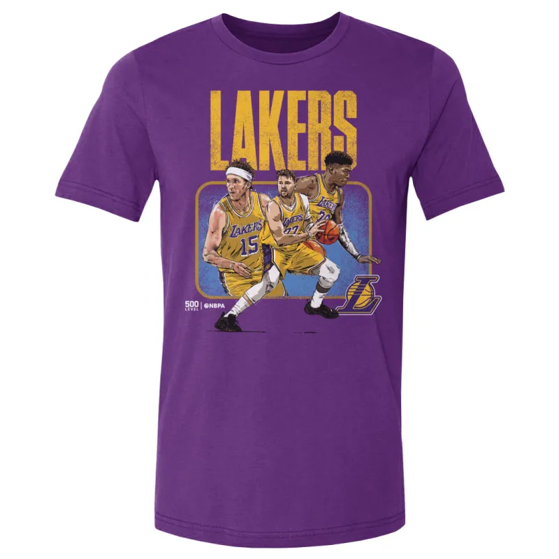 Los Angeles Lakers 2026 Playoffs Trio WHT made by 500 Level