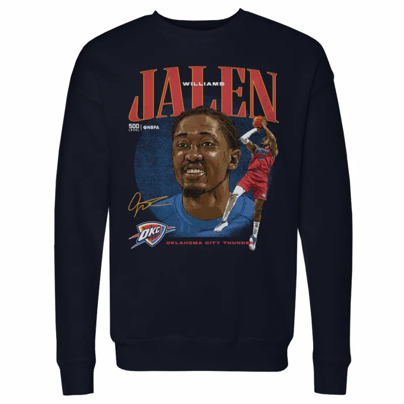 Jalen Williams Oklahoma City Thunder Dual WHT made by 500 Level