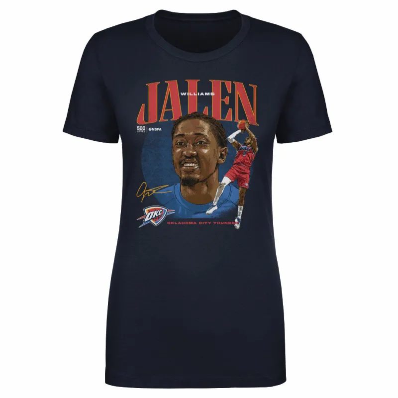 Jalen Williams Oklahoma City Thunder Dual WHT made by 500 Level