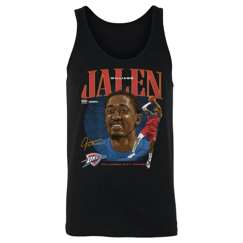 Jalen Williams Oklahoma City Thunder Dual WHT made by 500 Level