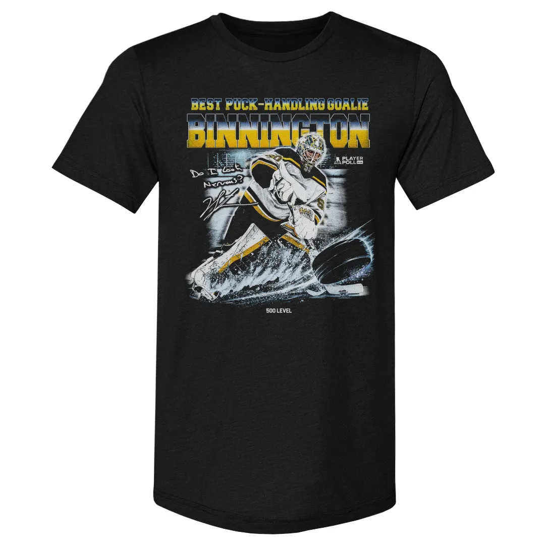 Jordan Binnington St. Louis Best Puck-Handling Goalie WHT sold by 500 Level