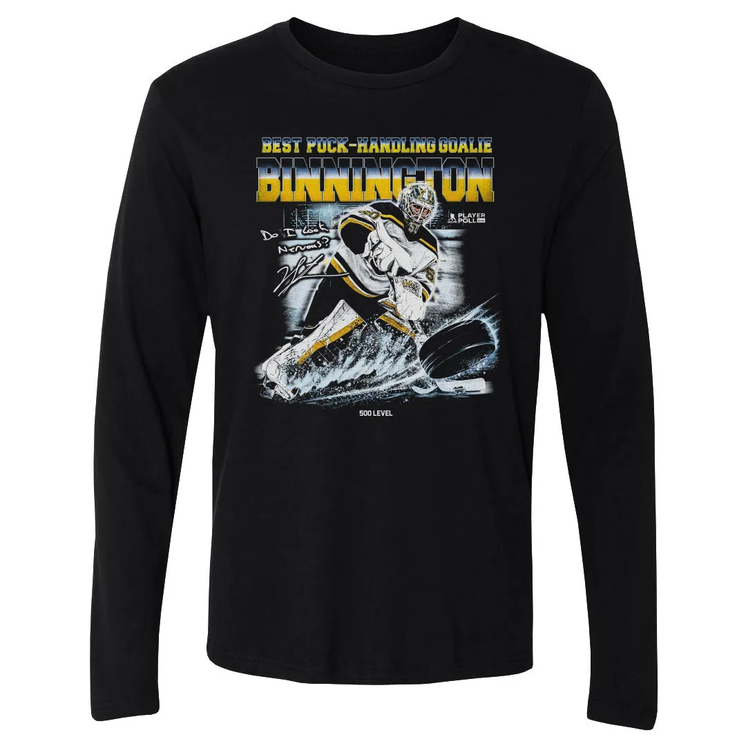 Jordan Binnington St. Louis Best Puck-Handling Goalie WHT sold by 500 Level