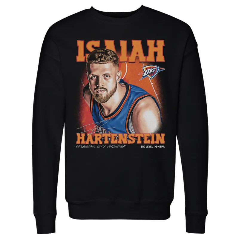 Isaiah Hartenstein Oklahoma City Thunder Airbrush WHT made by 500 Level