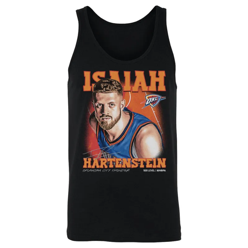 Isaiah Hartenstein Oklahoma City Thunder Airbrush WHT made by 500 Level