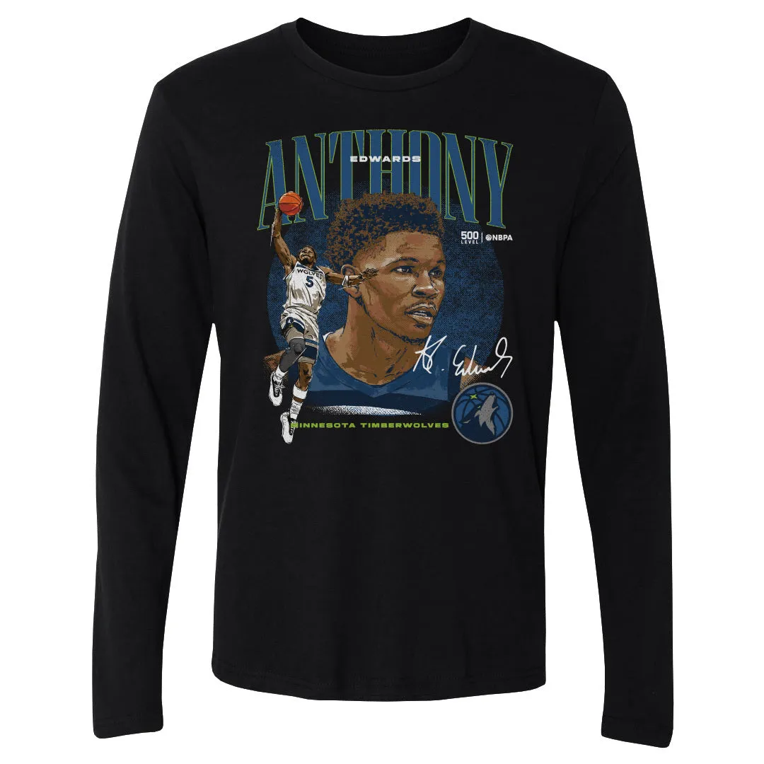 Anthony Edwards Minnesota Timberwolves Dual WHT sold by 500 Level