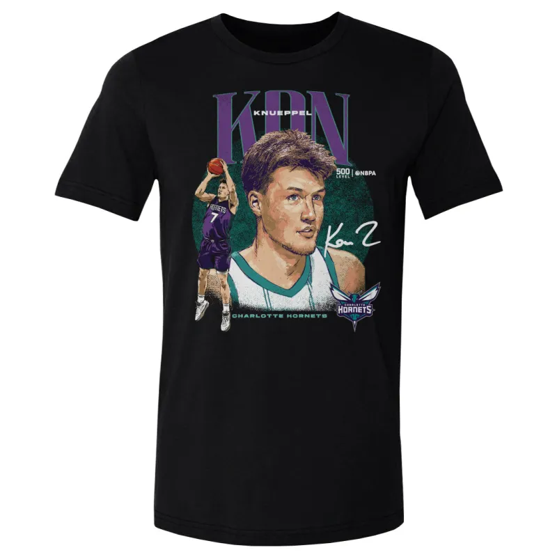 Kon Knueppel Charlotte Hornets Dual WHT made by 500 Level