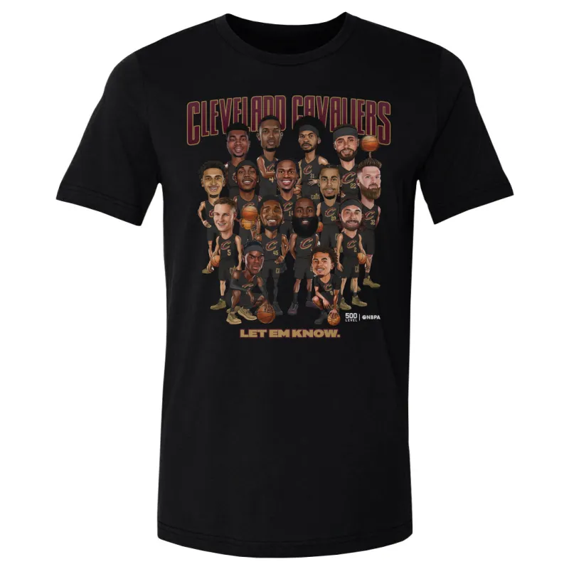 Cleveland Cavaliers 2026 Playoffs Caricatures WHT made by 500 Level