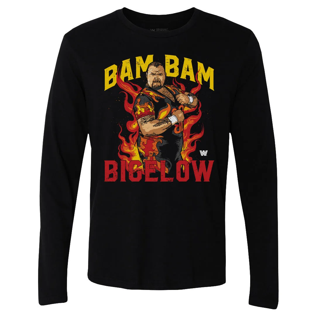 Bam Bam Bigelow Flames WHT sold by 500 Level