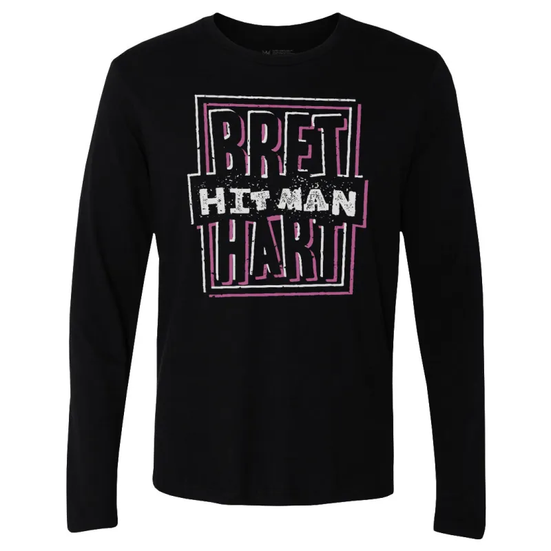 Bret Hart Logo WHT made by Legends