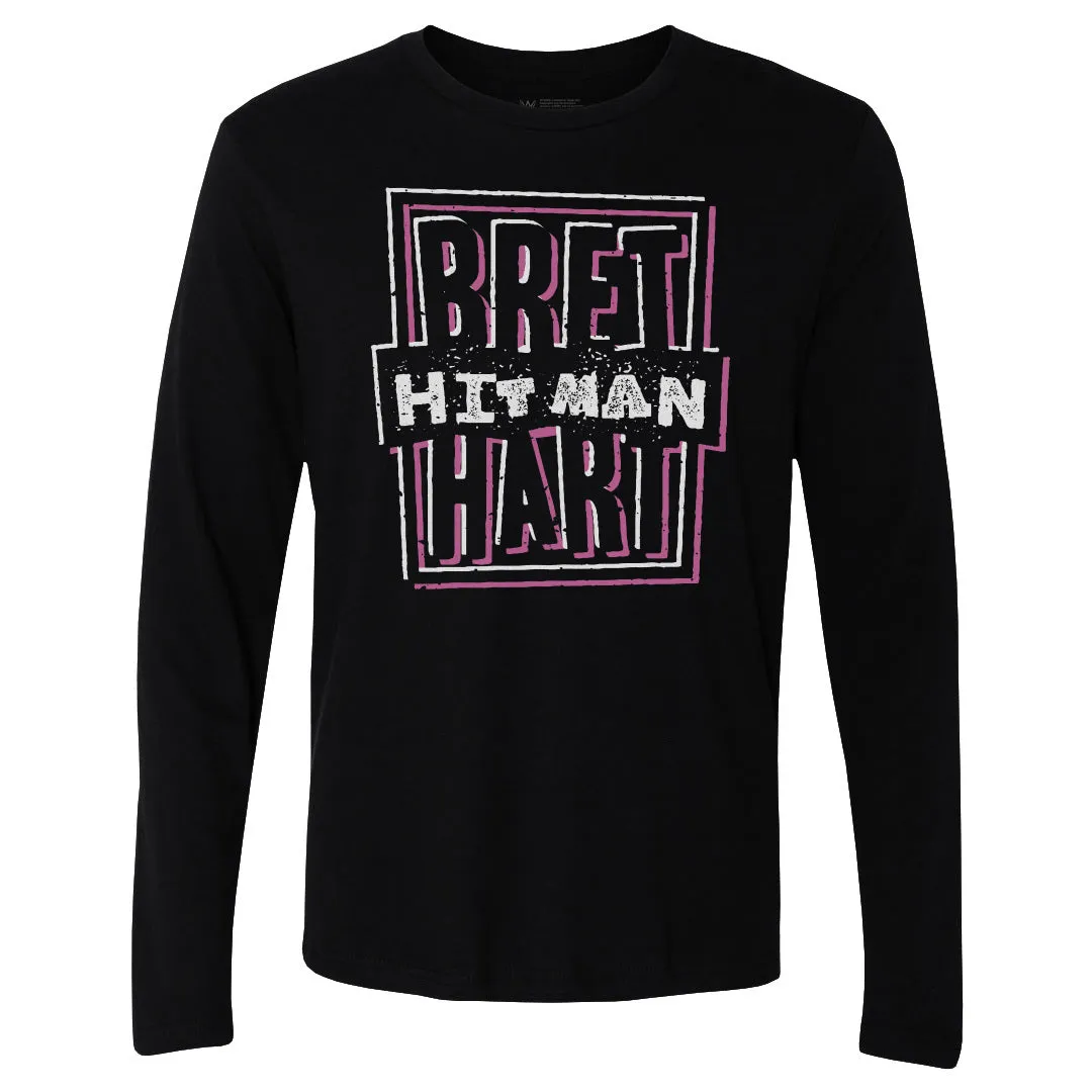 Bret Hart Logo WHT sold by 500 Level