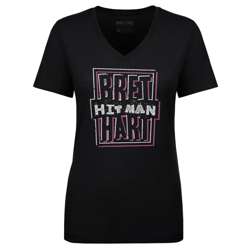 Bret Hart Logo WHT made by Legends