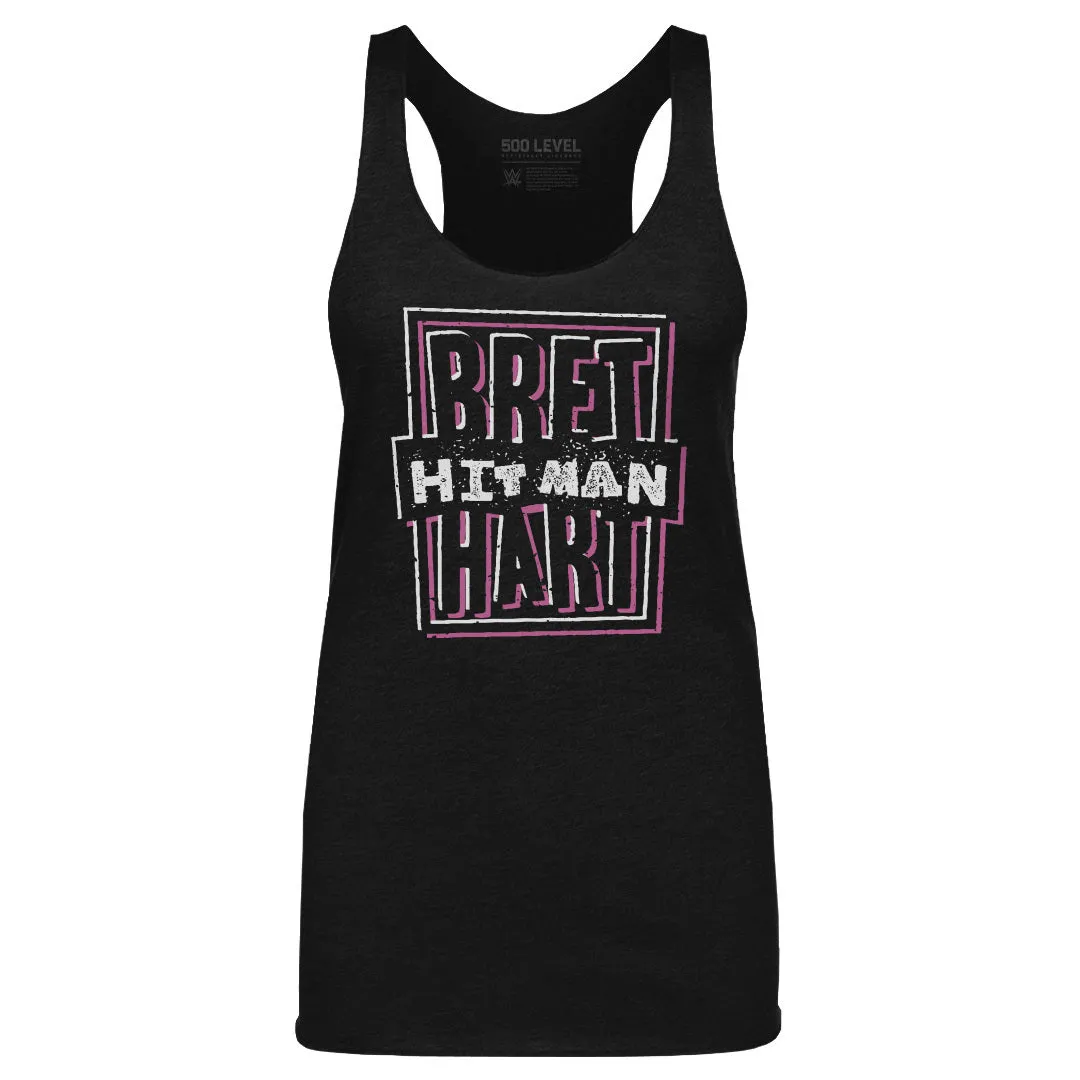 Bret Hart Logo WHT sold by 500 Level