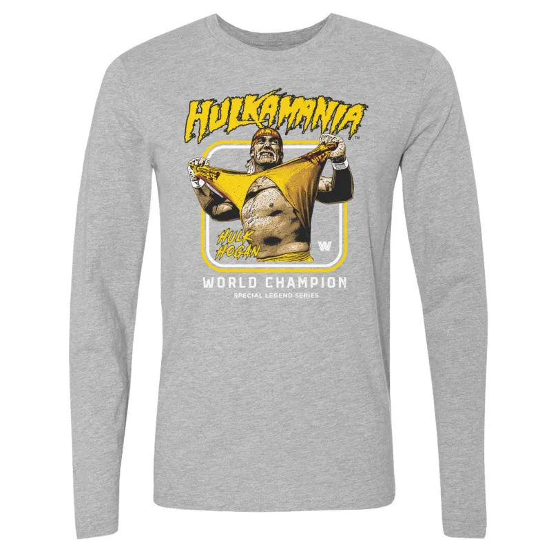 Hulk Hogan Hulkamania Shirt Rip WHT made by Legends