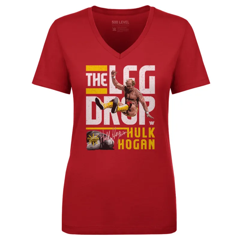 Hulk Hogan Leg Drop WHT made by Legends