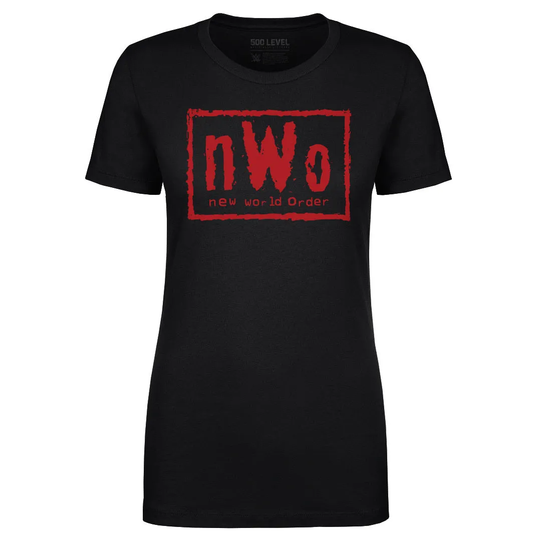 nWo Red Logo WHT sold by 500 Level