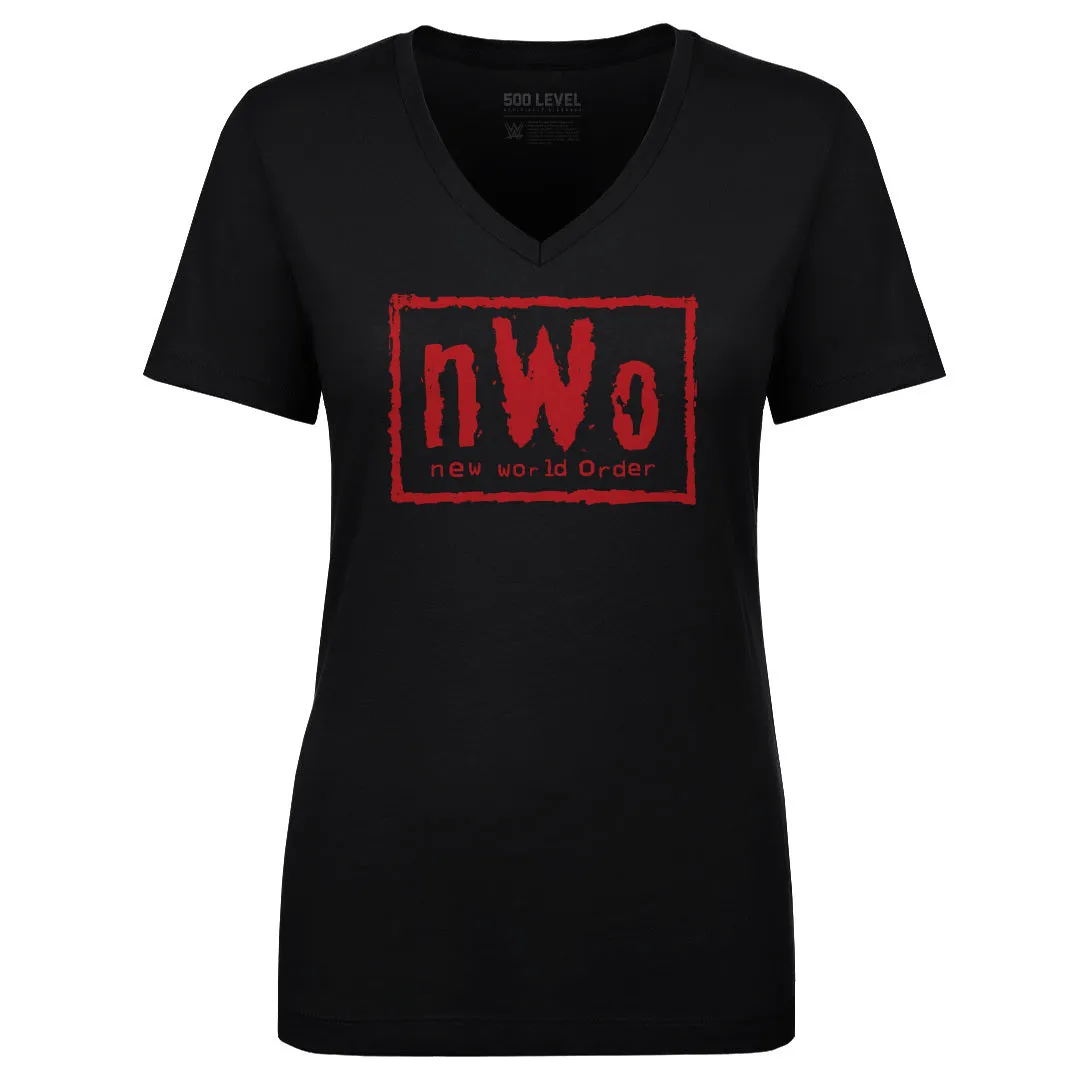 nWo Red Logo WHT sold by 500 Level