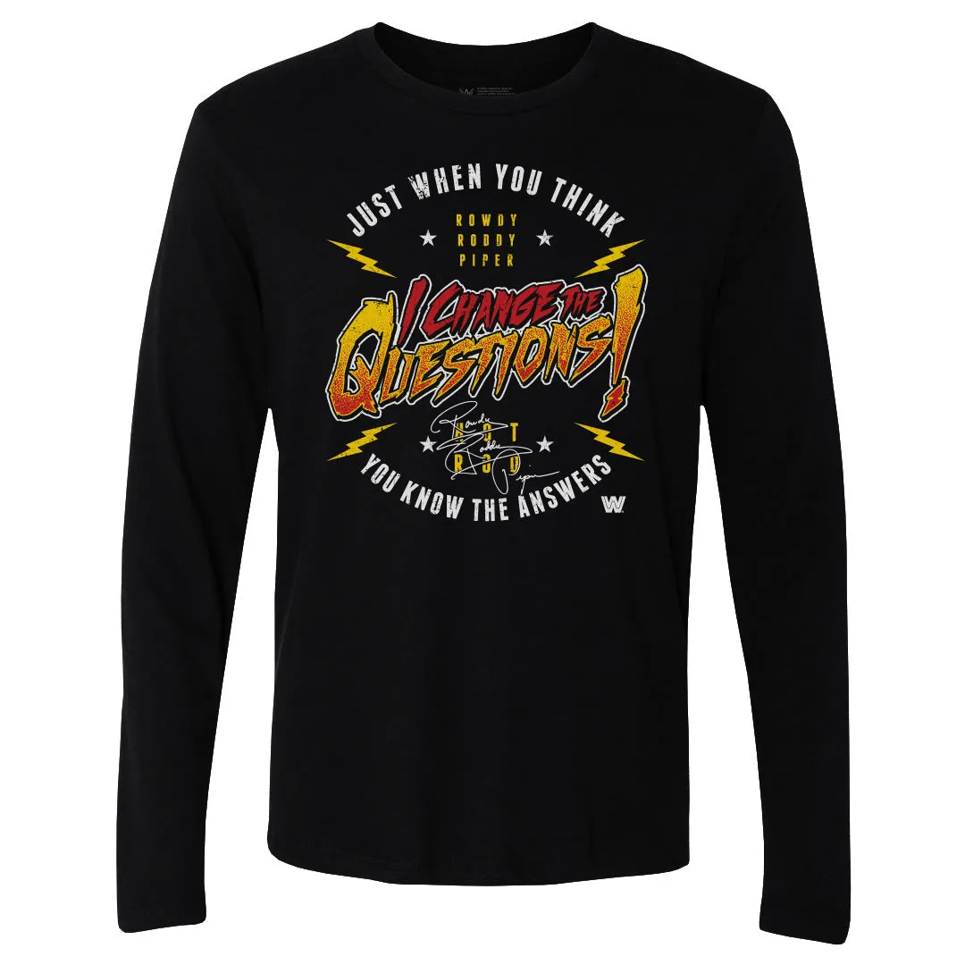 Roddy Piper I Change The Question WHT sold by 500 Level product image thumbnail 2