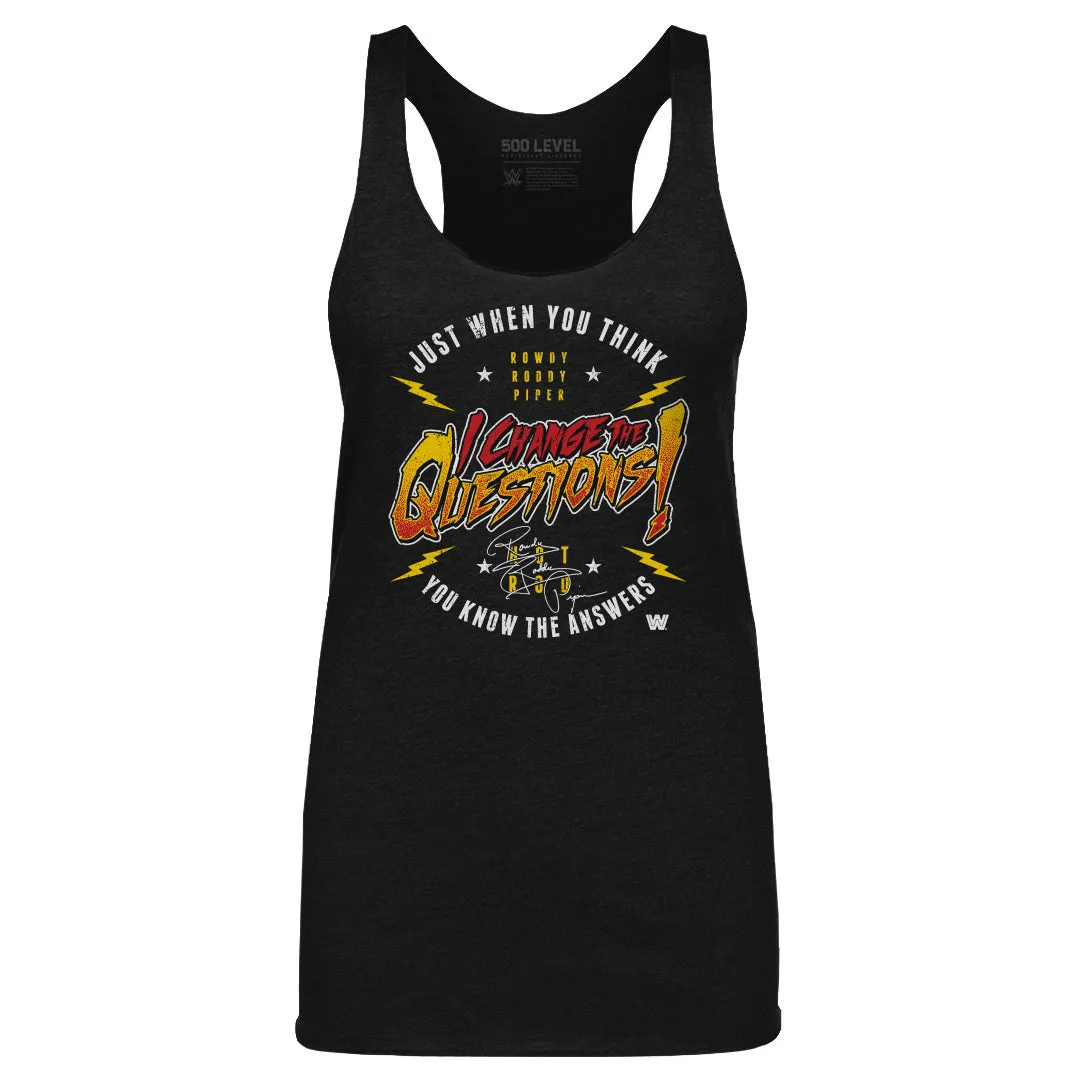 Roddy Piper I Change The Question WHT sold by 500 Level product image thumbnail 2