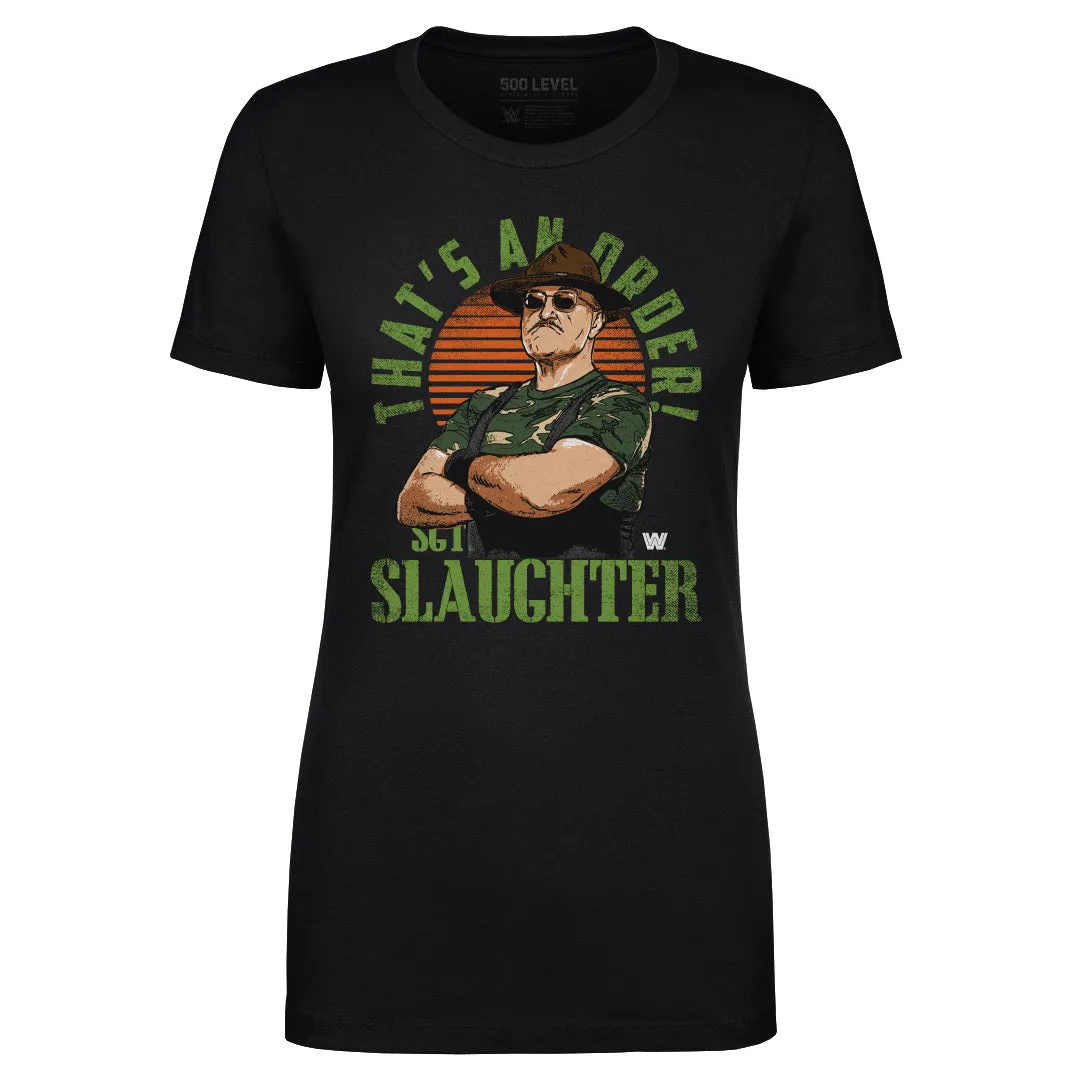 Sgt. Slaughter That's An Order WHT sold by 500 Level product image thumbnail 2