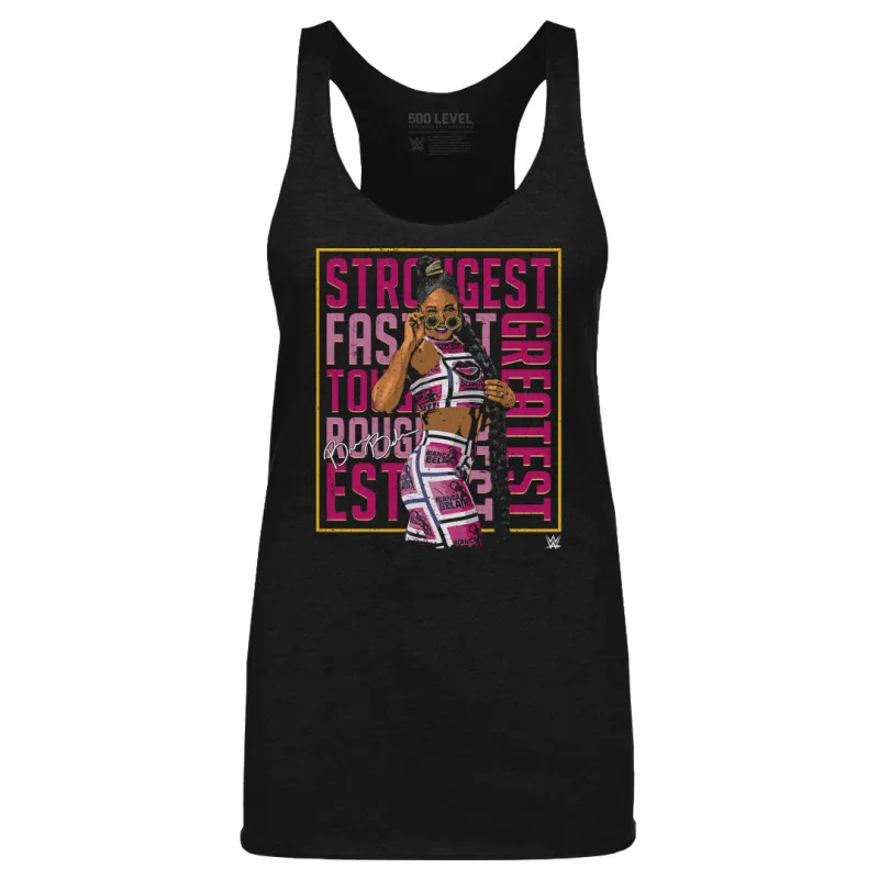 Bianca Belair Greatest Pose WHT made by 500 Level