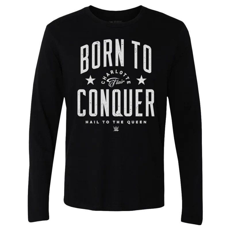 Charlotte Flair Born To Conquer WHT made by 500 Level