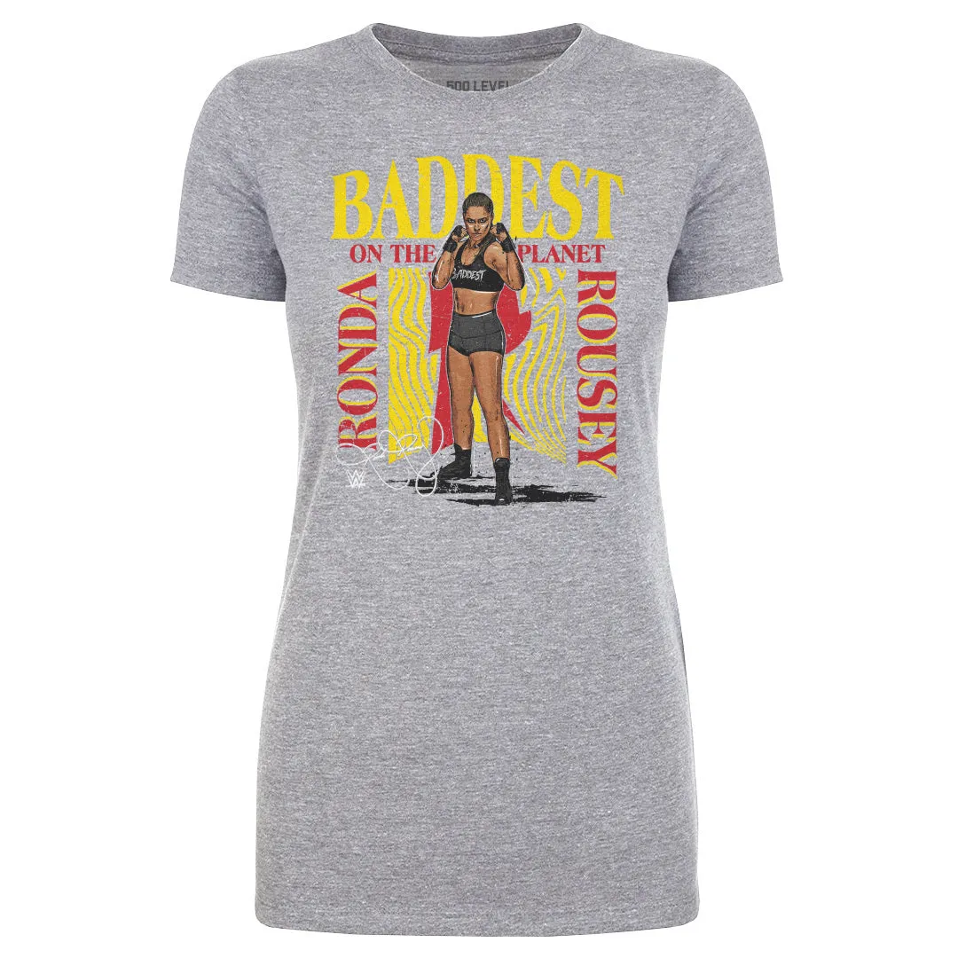 Ronda Rousey Baddest On The Planet WHT sold by 500 Level