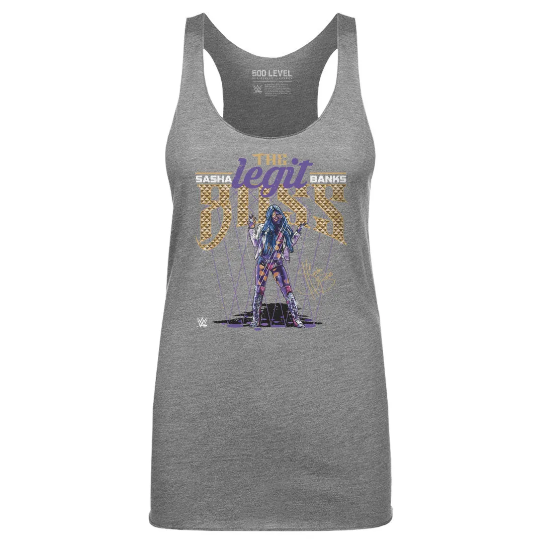 Sasha Banks Legit Boss Lights WHT sold by 500 Level
