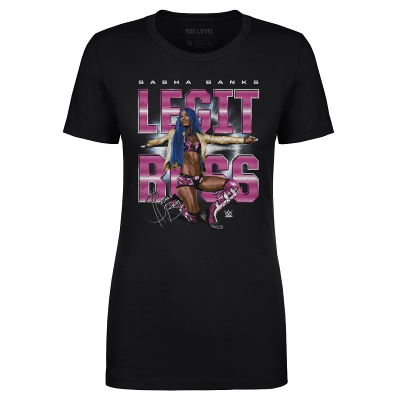 Sasha Banks Pose WHT made by 500 Level