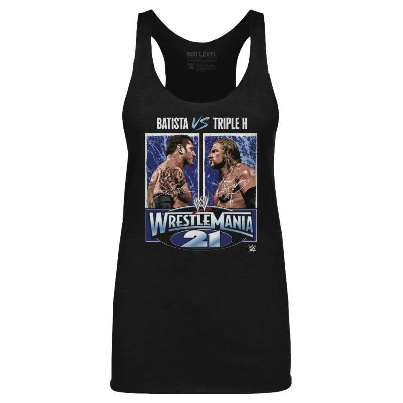 WrestleMania 21 Triple H Vs. Batista WHT made by 500 Level
