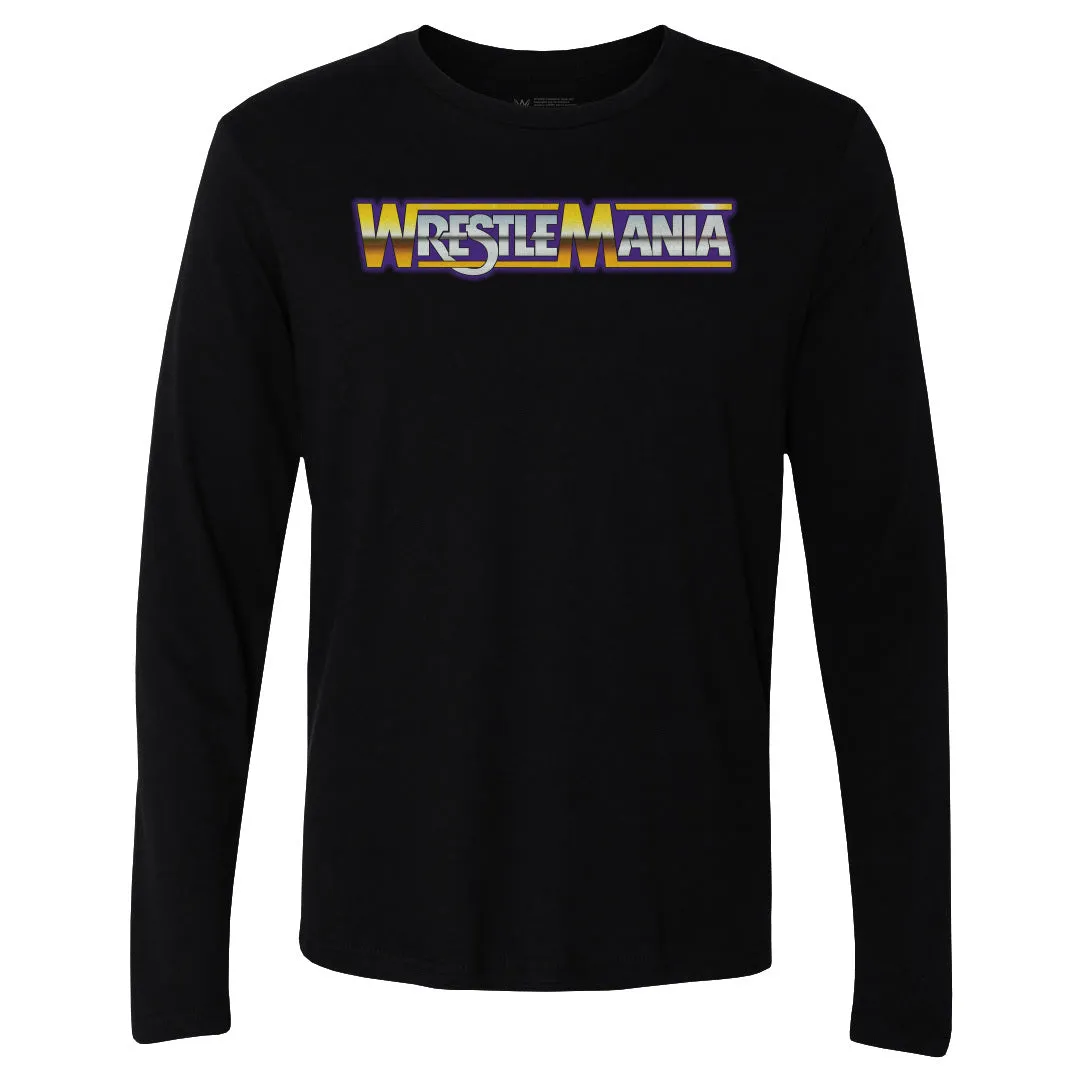 Wrestlemania Logo WHT sold by 500 Level