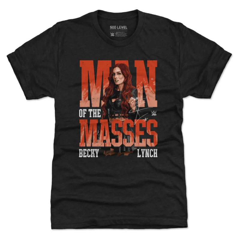 Becky Lynch Man Of The Masses WHT made by 500 Level
