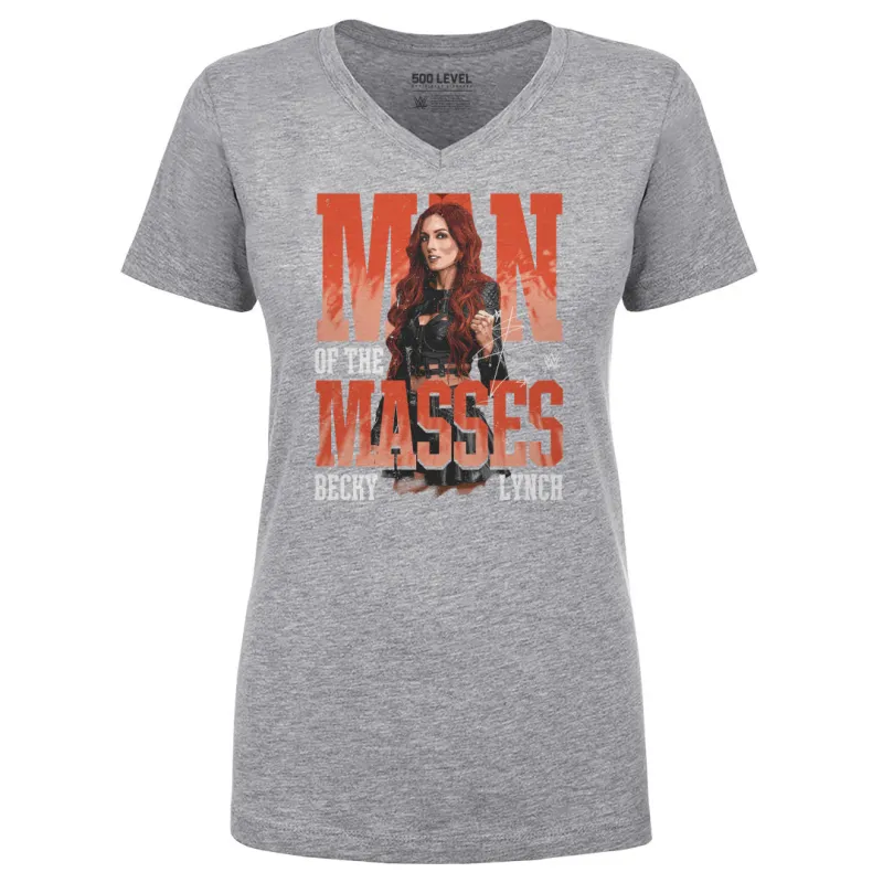 Becky Lynch Man Of The Masses WHT made by 500 Level