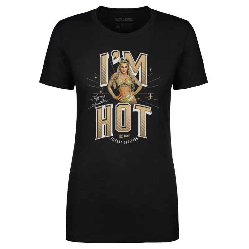 Tiffany Stratton I'm Hot WHT made by 500 Level
