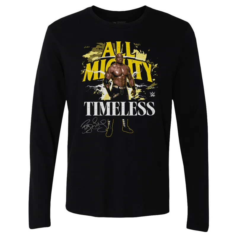 Bobby Lashley All Mighty Timeless Pose WHT made by 500 Level