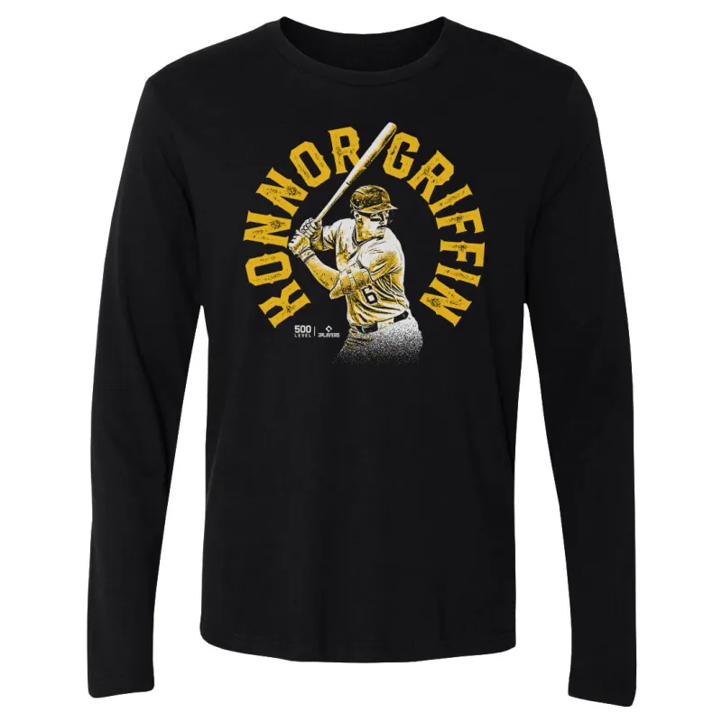 Konnor Griffin Pittsburgh Emblem WHT made by 500 Level