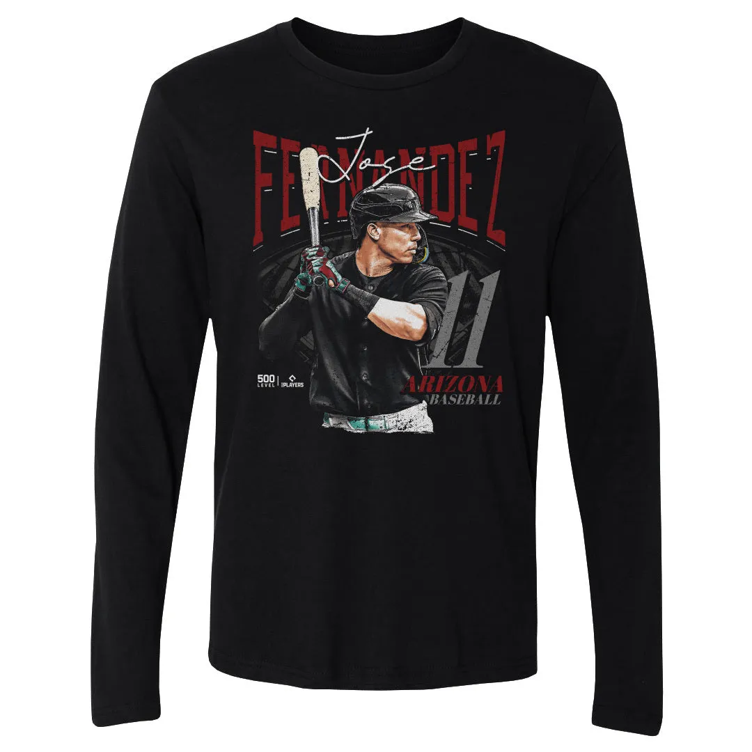 Jose Fernandez Arizona Name Number WHT sold by 500 Level