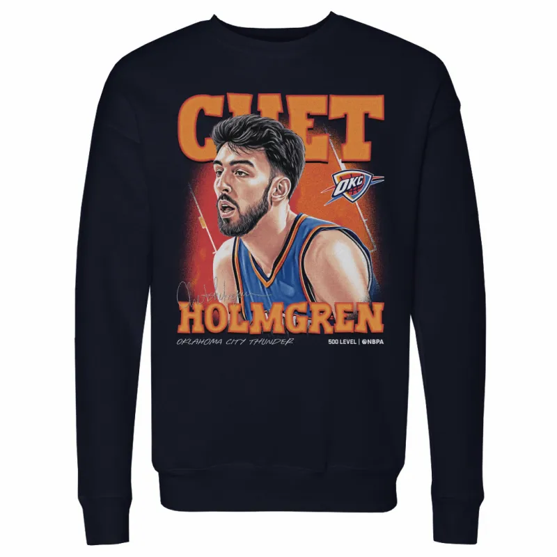 Chet Holmgren Oklahoma City Thunder Airbrush WHT made by 500 Level