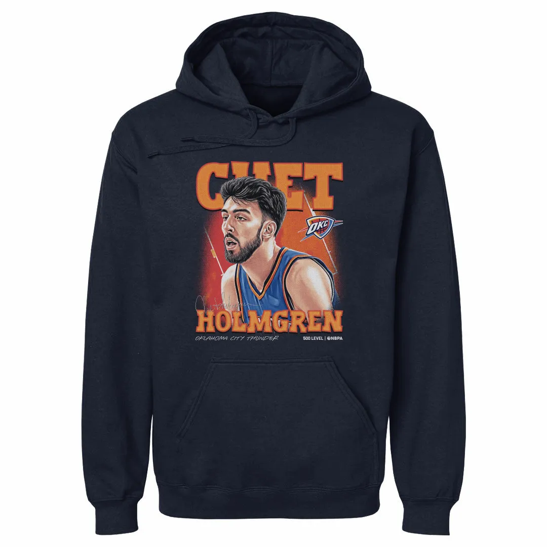 Chet Holmgren Oklahoma City Thunder Airbrush WHT sold by 500 Level