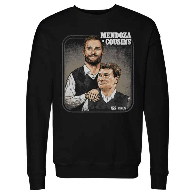 Fernando Mendoza & Kirk Cousins Las Vegas Step Brothers WHT made by 500 Level