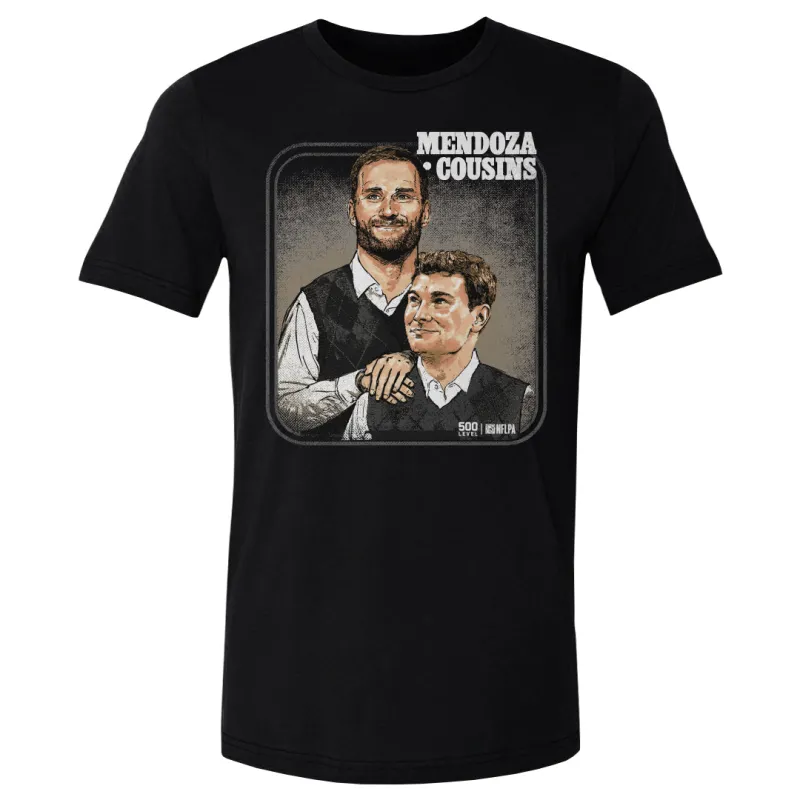 Fernando Mendoza & Kirk Cousins Las Vegas Step Brothers WHT made by 500 Level