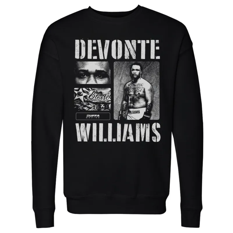 Devonte Williams Zuffa Boxing Mono WHT made by 500 Level