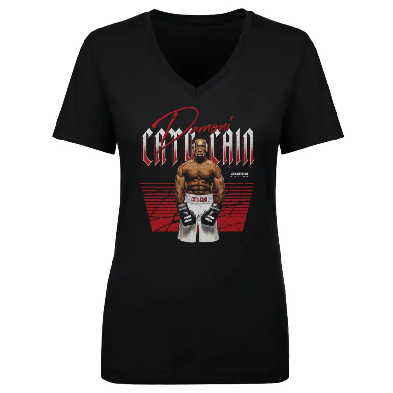 Damoni Cato-Cain Zuffa Boxing Fighter Name WHT made by 500 Level