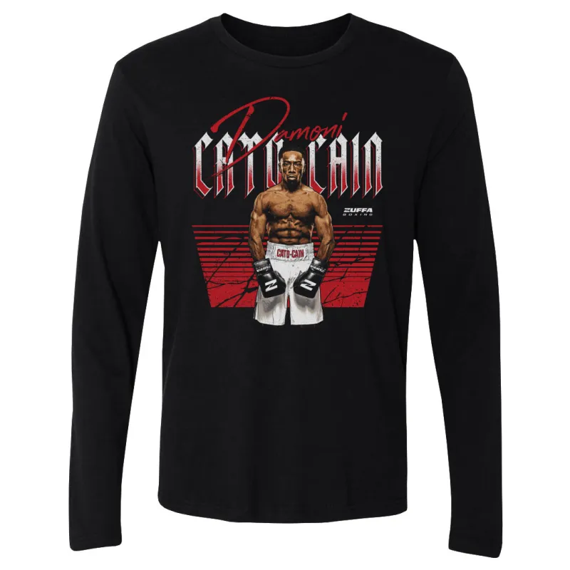 Damoni Cato-Cain Zuffa Boxing Fighter Name WHT made by 500 Level