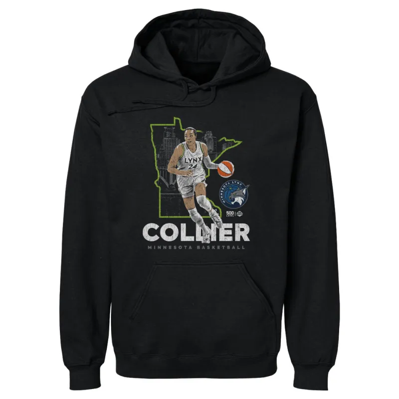 Napheesa Collier Minnesota Lynx Map Skyline WHT made by 500 Level