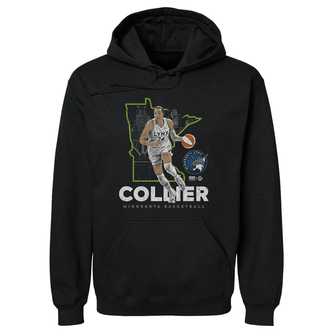 Napheesa Collier Minnesota Lynx Map Skyline WHT sold by 500 Level