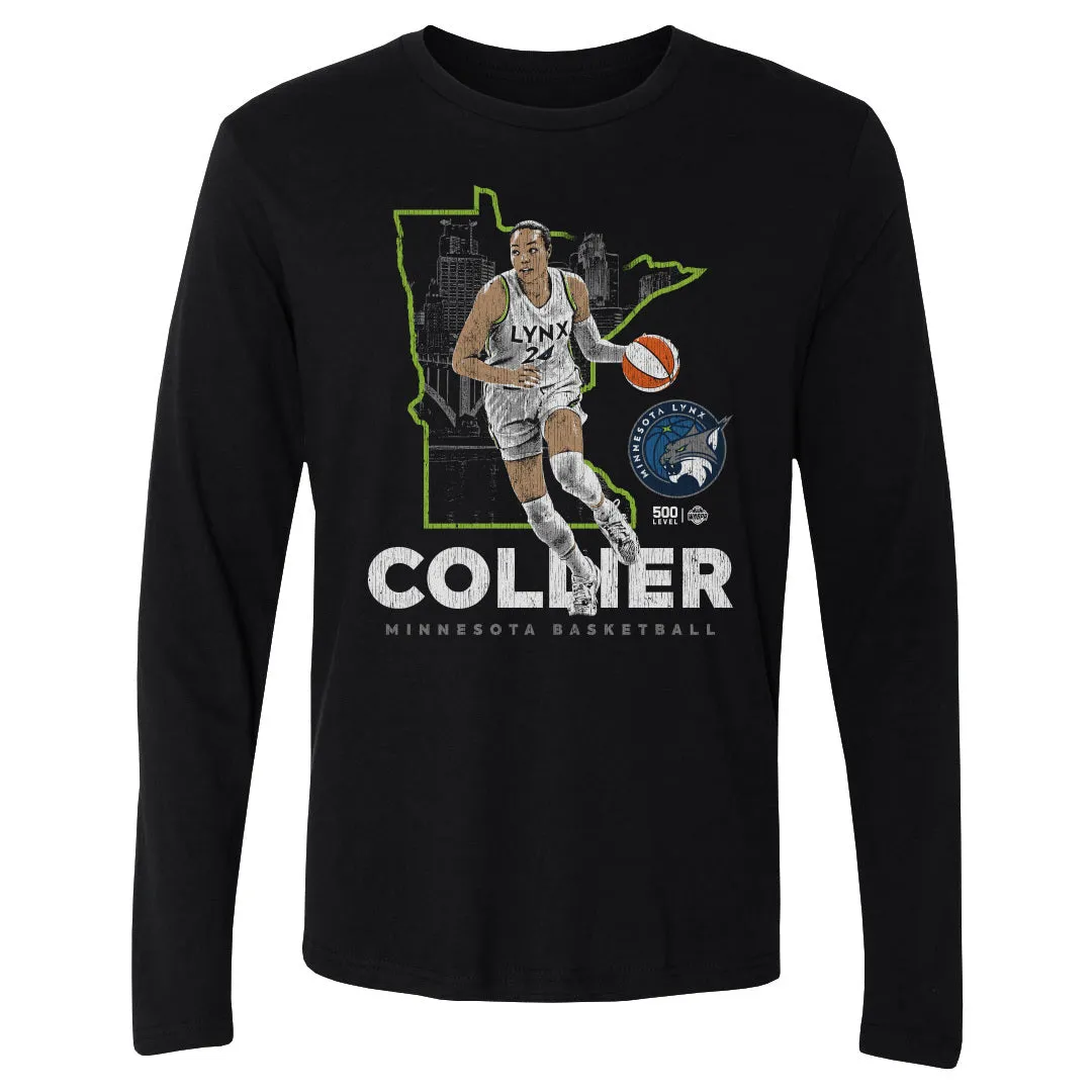 Napheesa Collier Minnesota Lynx Map Skyline WHT sold by 500 Level