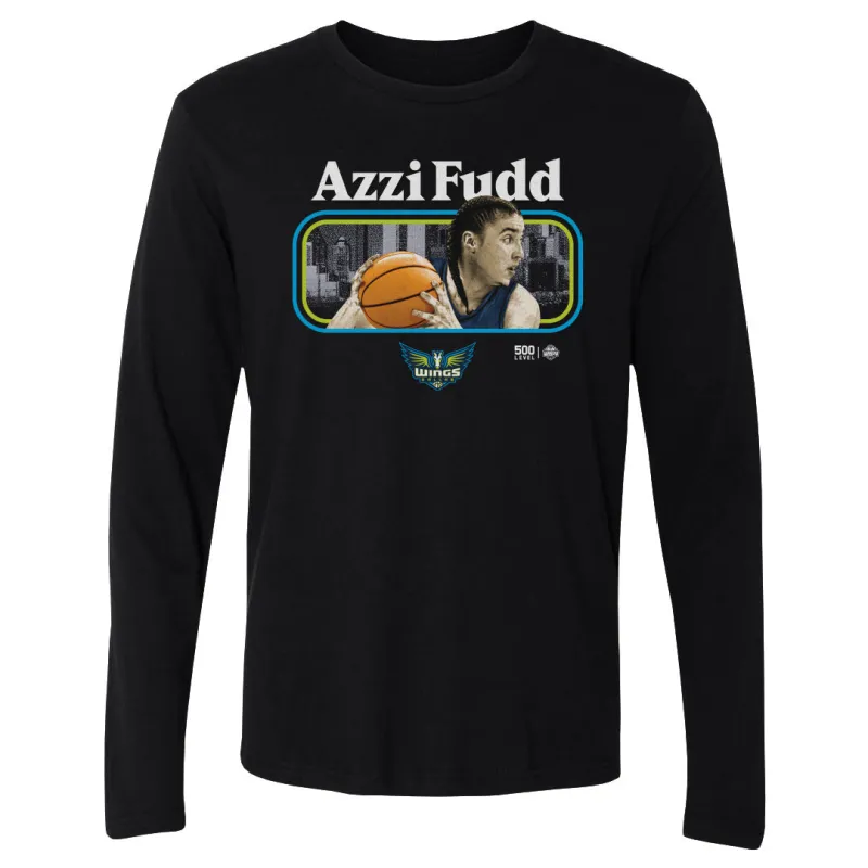 Azzi Fudd Dallas Wings Cover WHT made by 500 Level