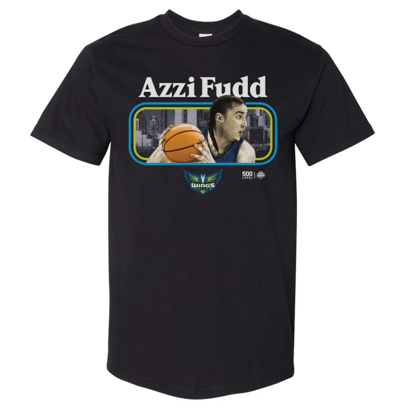 Azzi Fudd Dallas Wings Cover WHT made by 500 Level